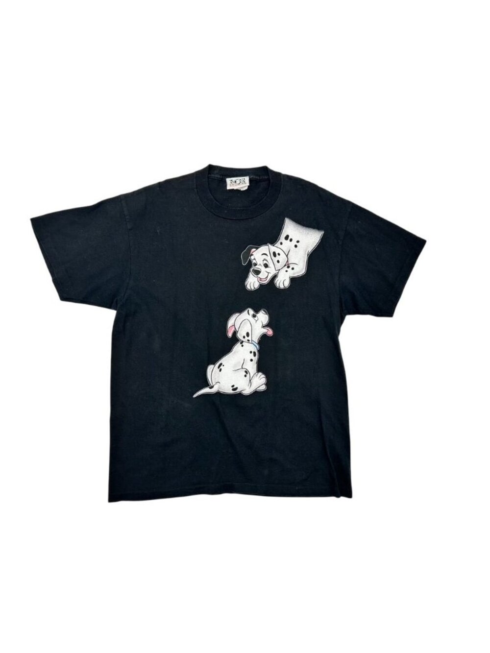 Vintage 90s Disney 101 Dalmatians 2 Sided Single Stitch T Shirt USA Made